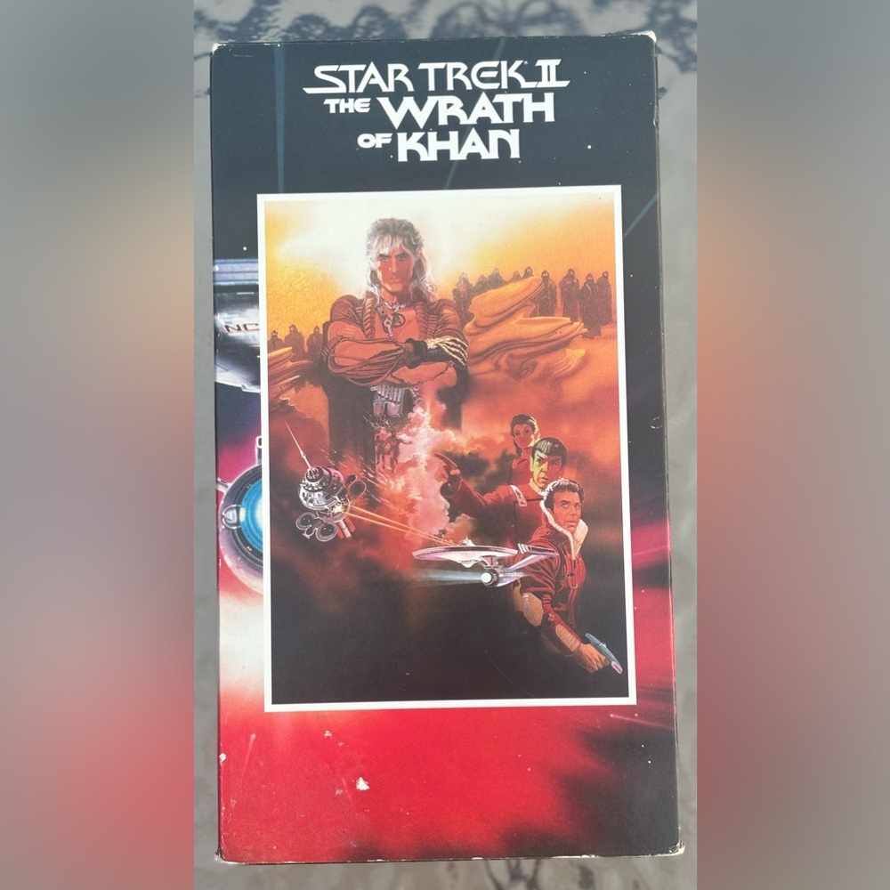 Star Trek II: The Wrath of Khan VHS Execllent Condition